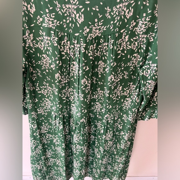 BA&SH Green Vlada floral print dress Women’s size 4 - Picture 7 of 10